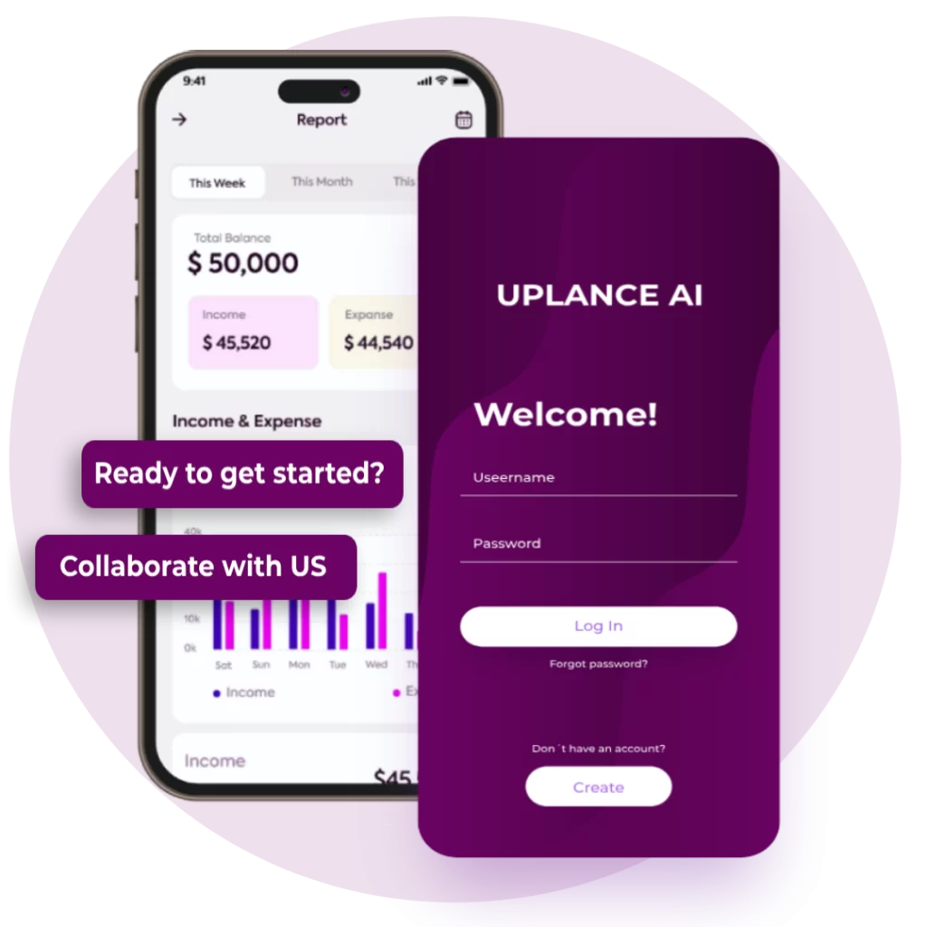 Mobile Ui uplance